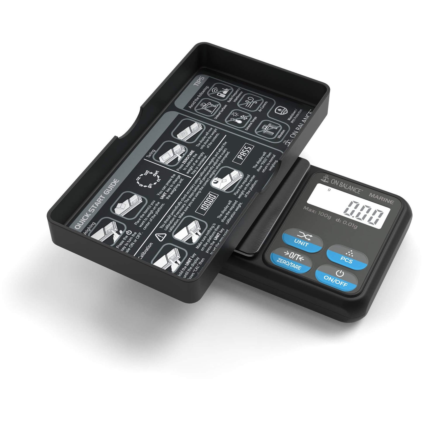 Marine Weegschaal - Waterbestendig - 100g x 0,01g