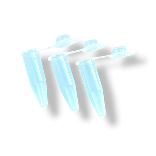 1,5 ml snap-cap centrifugebuisjes – transparante test tubes voor labgebruik