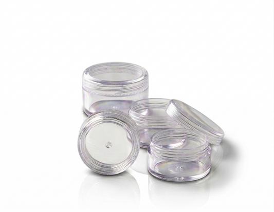 Plastic potje met deksel 10 ml