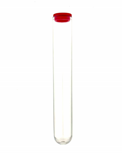 kunststof buisje 10 ml rood