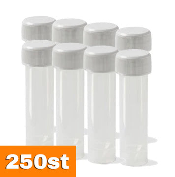 Leertuben mit Schraubverschluss 5 ml - 250 Stk