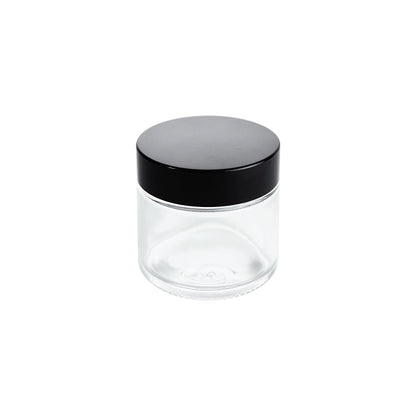 glazen potje met schroefdeksel 50 ml